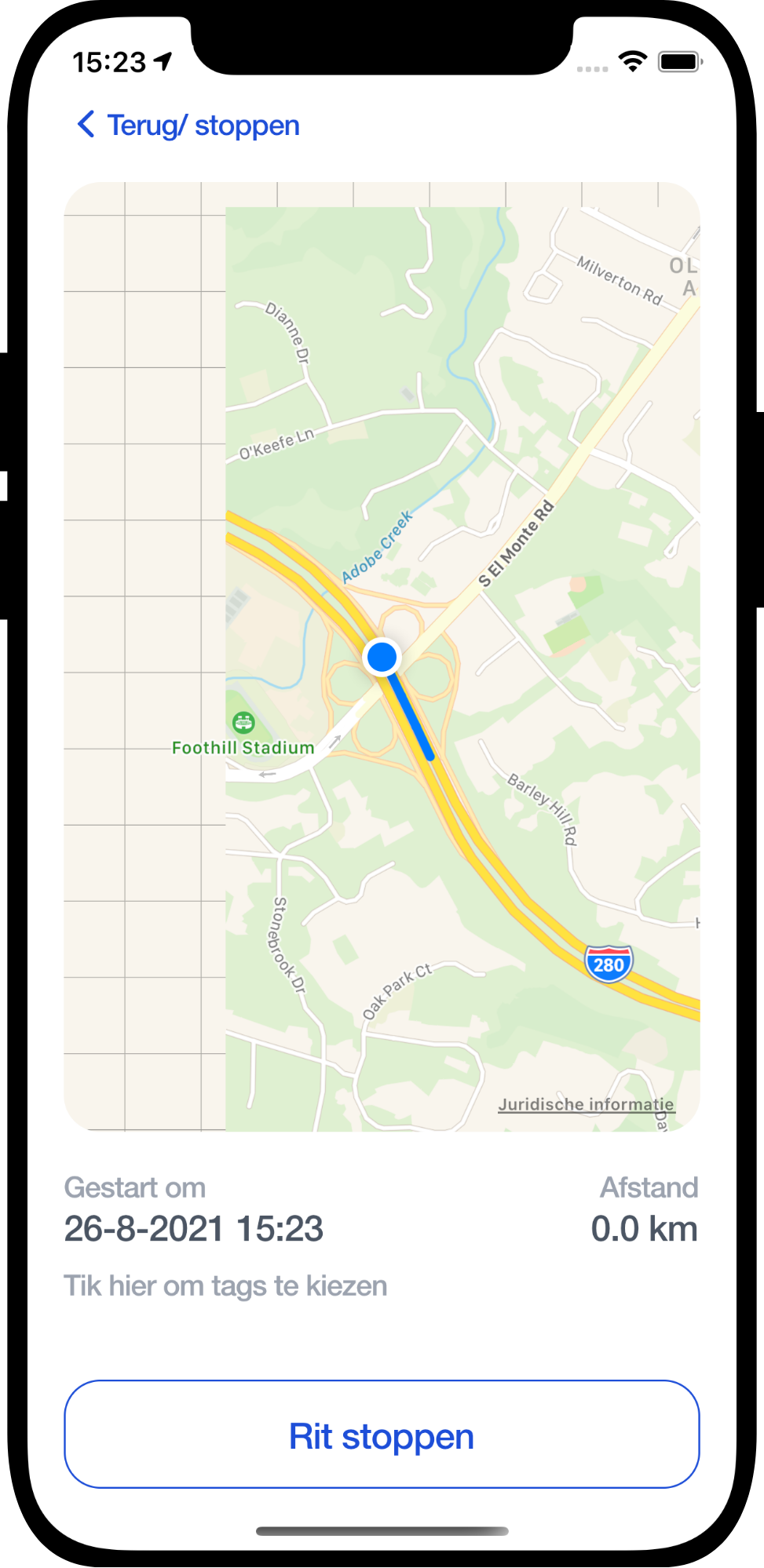 App screenshot